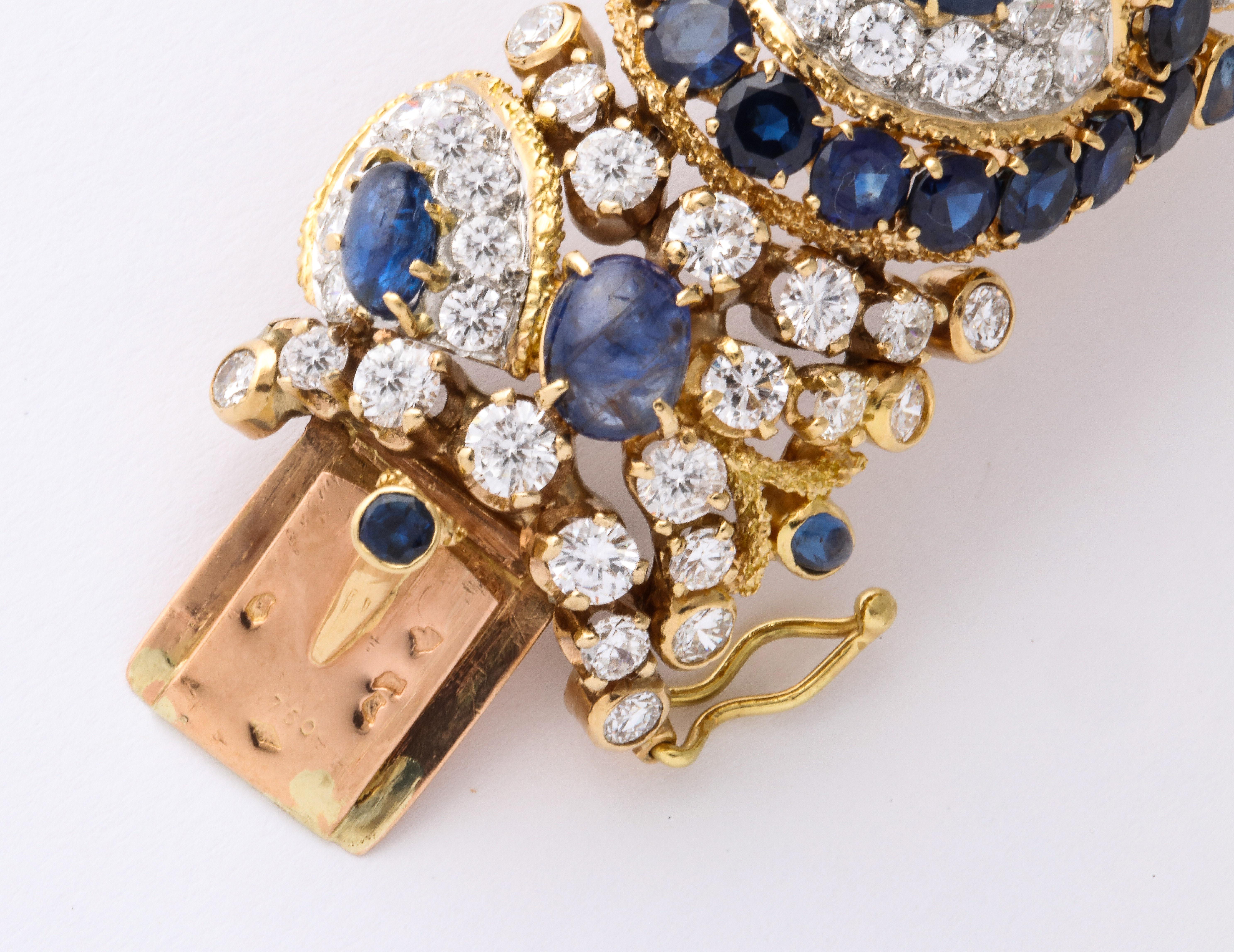 Sapphire Bracelet by Van Cleef and Arpels 3
