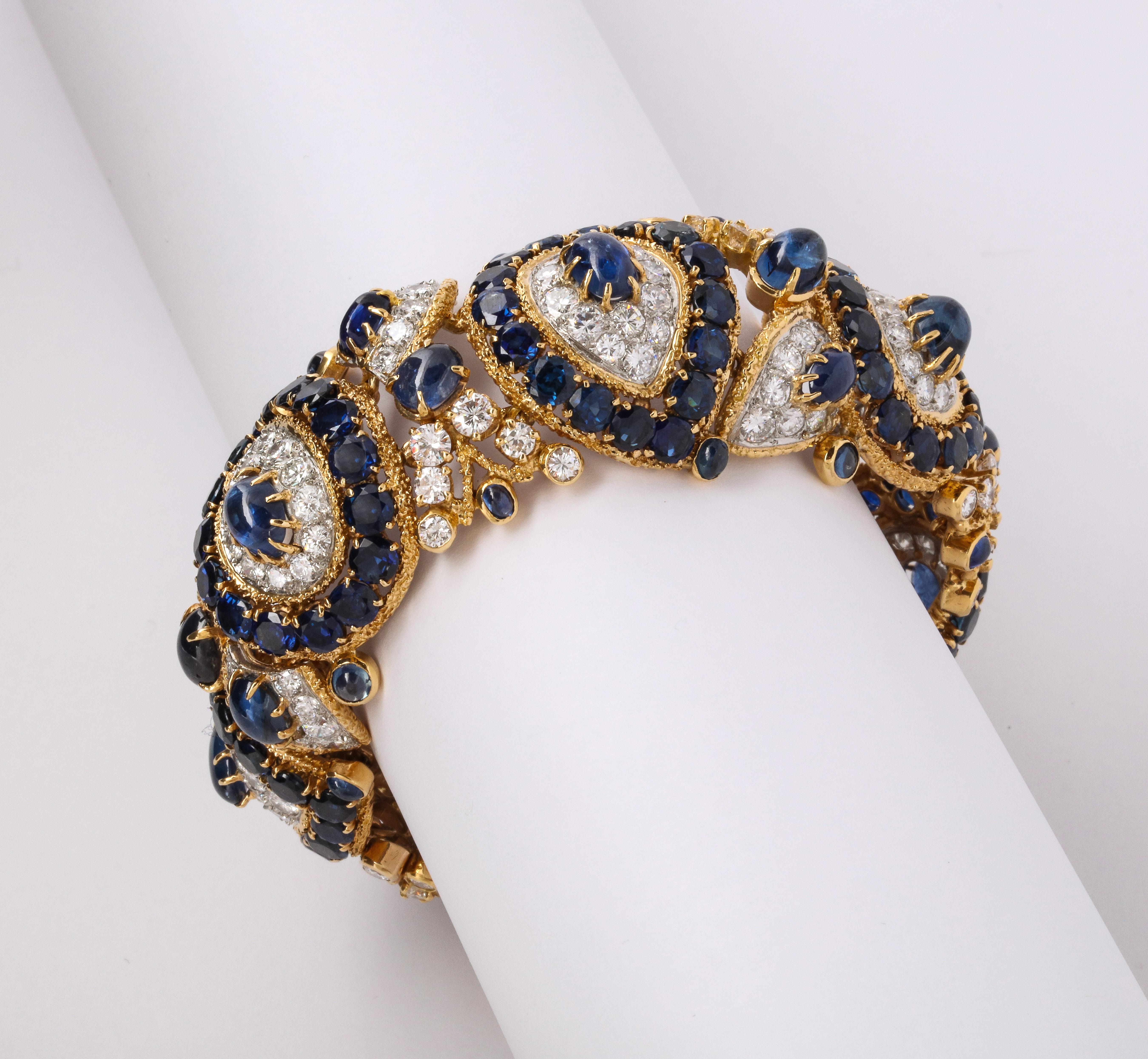 Sapphire Bracelet by Van Cleef and Arpels 10