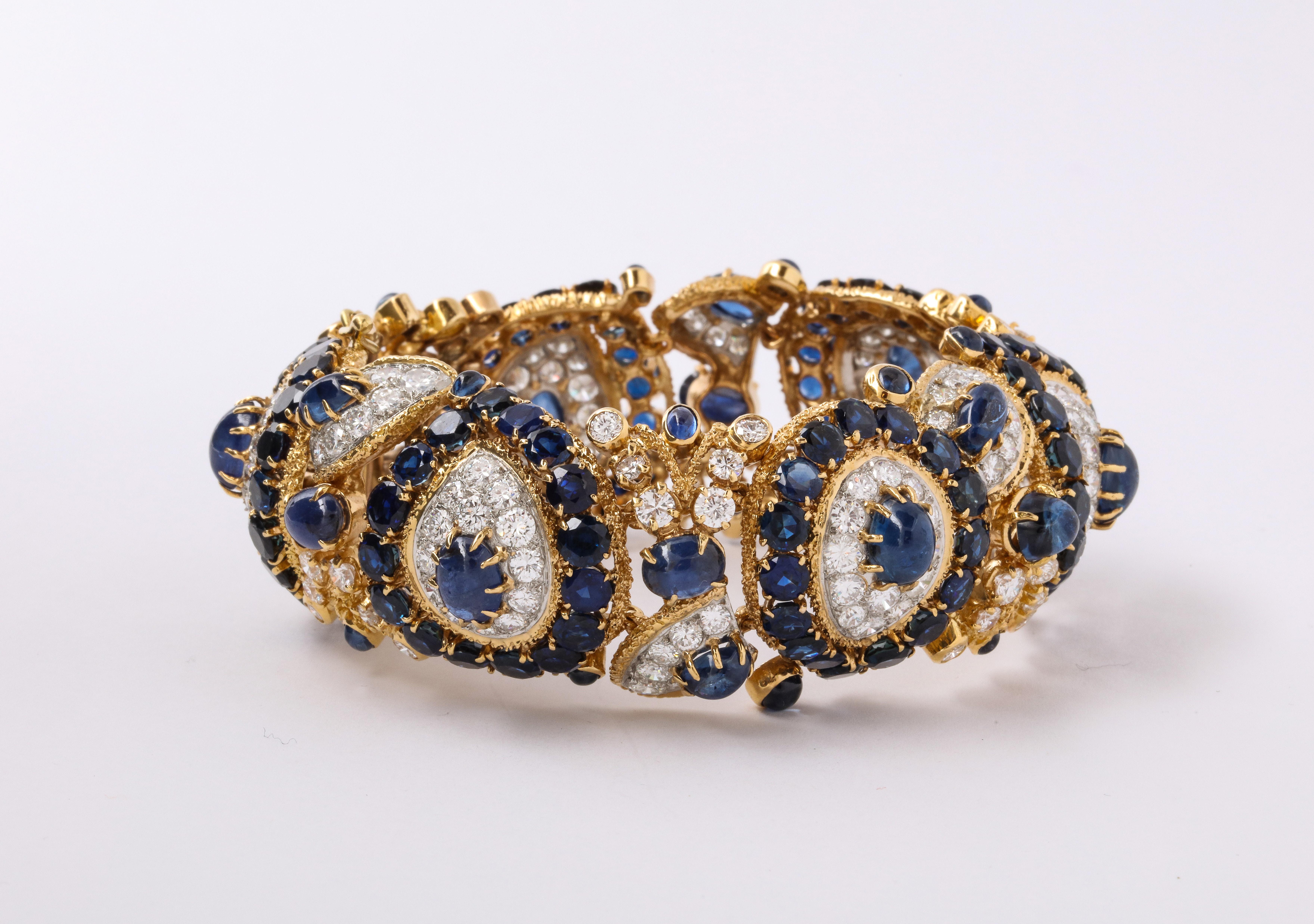 Sapphire Bracelet by Van Cleef and Arpels 7