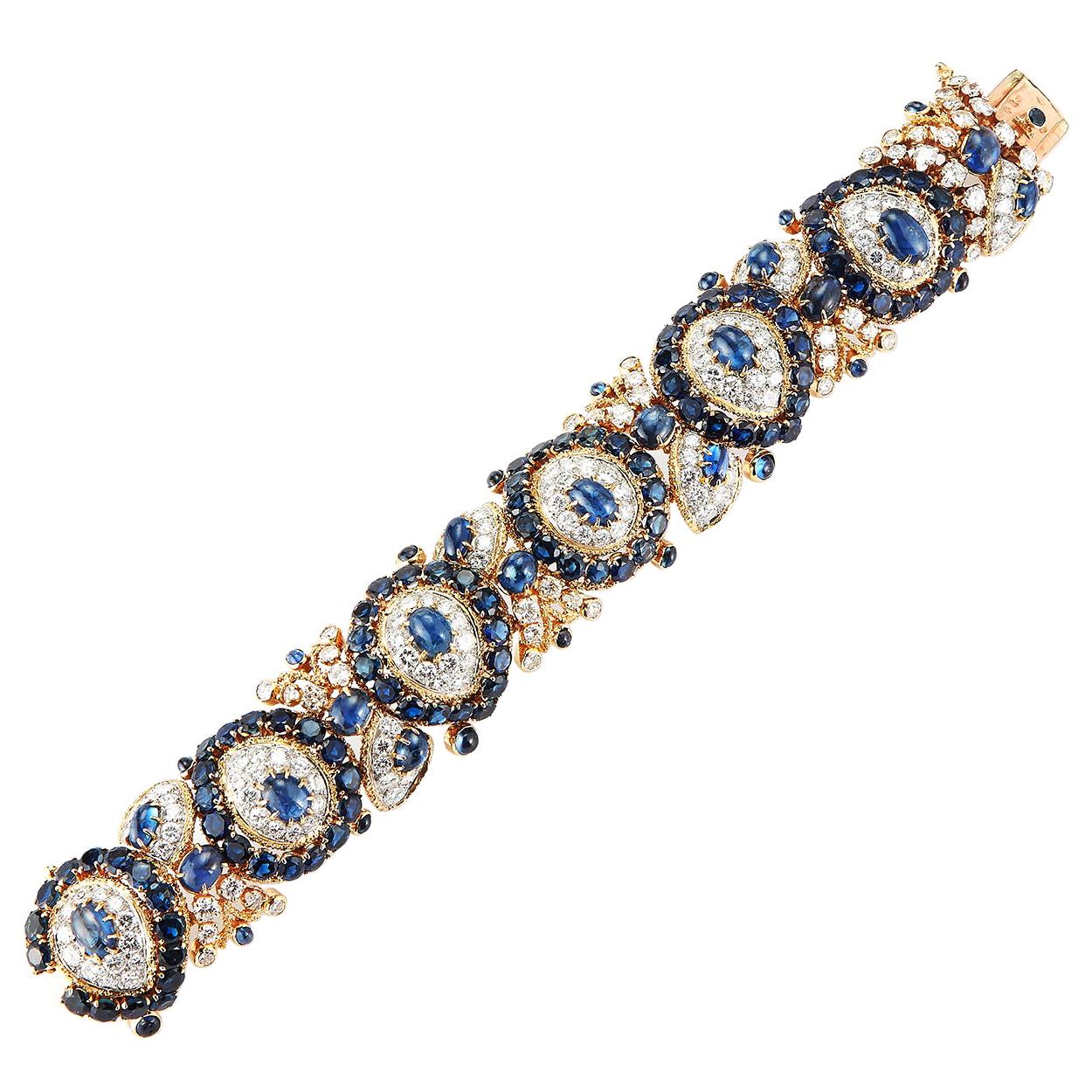 Sapphire Bracelet by Van Cleef and Arpels