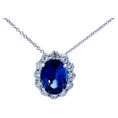 Sapphire brilliance pendant