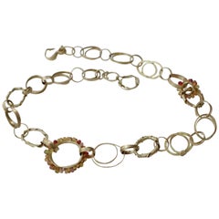 Sapphire Chain Necklaces