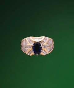Sapphire Cocktail Ring