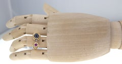 Sapphire, Diamond, 14K Yellow Gold Ring