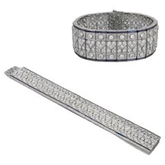 Sapphire, Diamond and Platinum Bracelet 1930