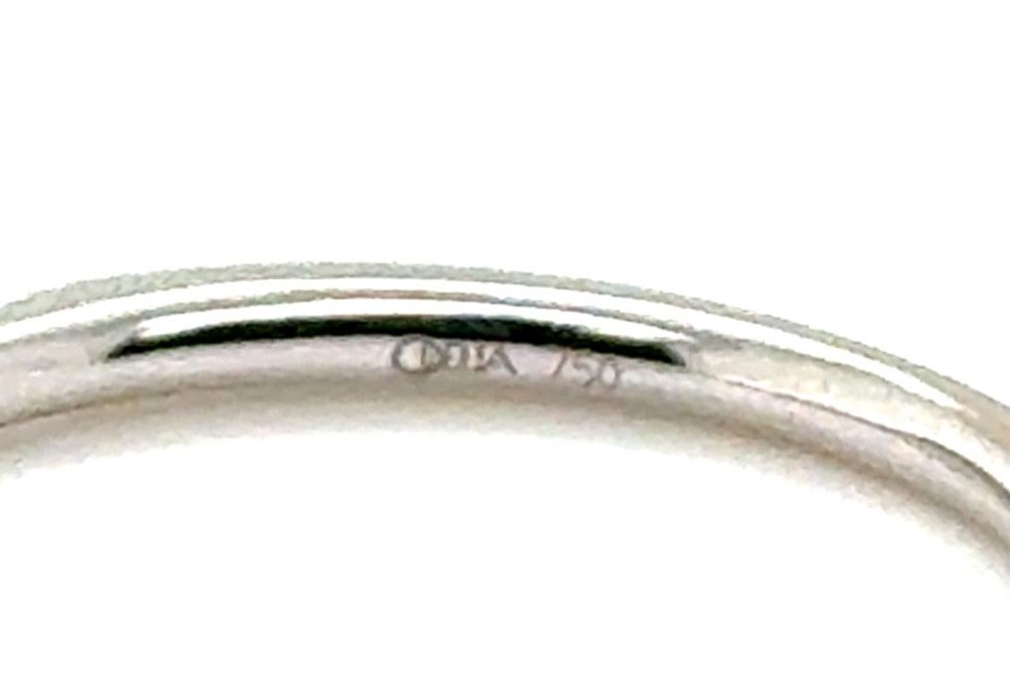 Anello di fidanzamento con zaffiro e diamante a forma di aureola 1,52 carati 18K &New in vendita 1