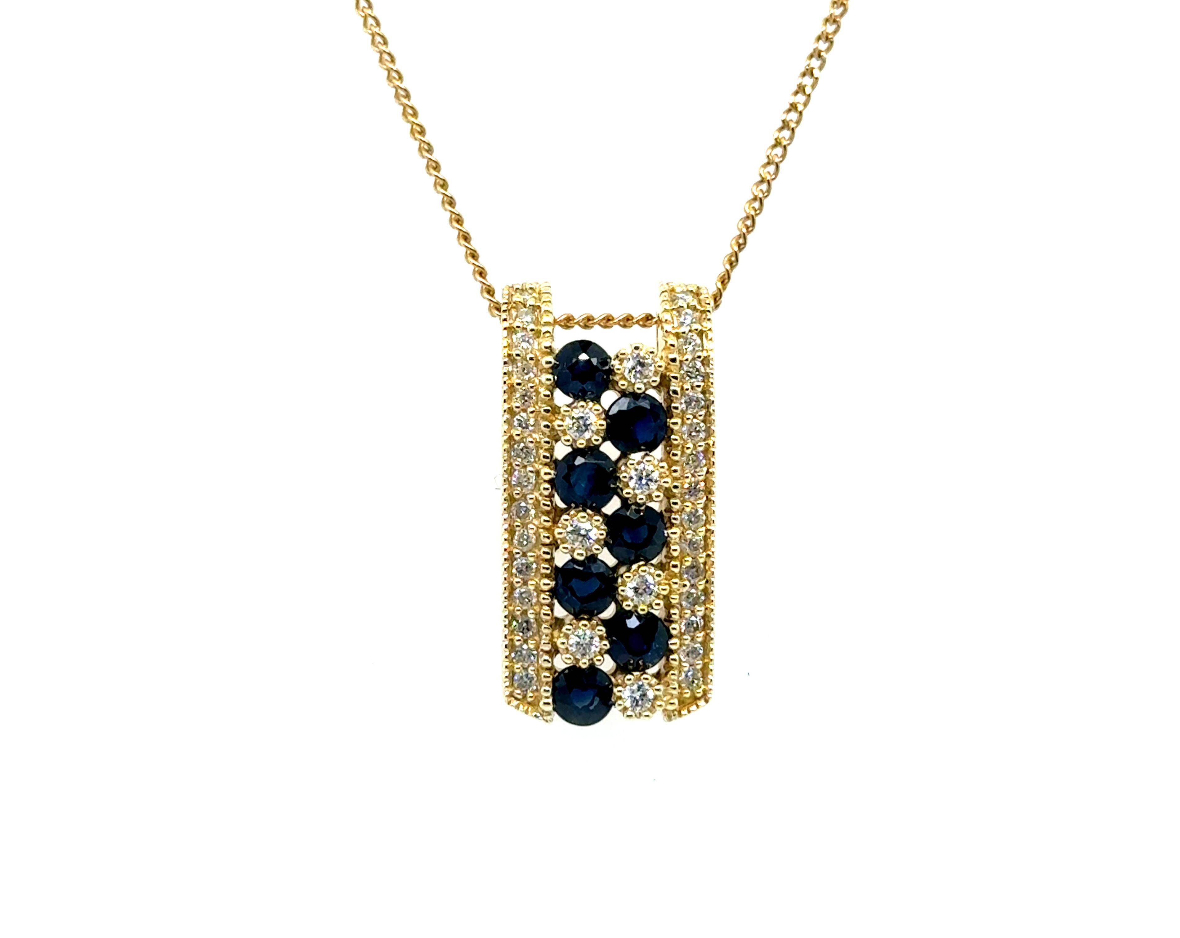 Ciondolo a scala con zaffiro e diamante 14K Diamante estratto 1 carato Pietra di nascita 1ct



Con .50ct di gemme di zaffiro taglio rotondo Nature 

300 dollari di valore dell'oro da solo

Gli zaffiri sono tempestati di diamanti incredibilmente