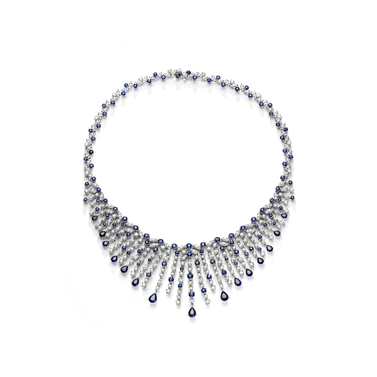 444 diamond necklace