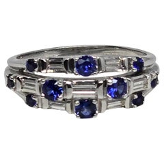 Saphir-Diamant-Ring-Cocktailring 14KT Gold