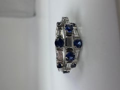 Sapphire & Diamond Ring
