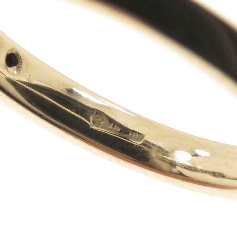 Sapphire Ring With 0.04Ct Diamonds In 9ct White Gold main image 1