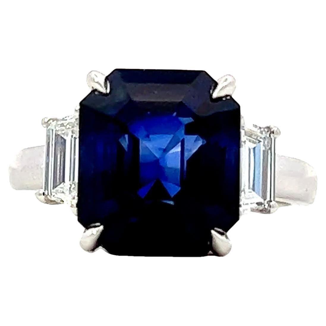 Sapphire dream diamond ring