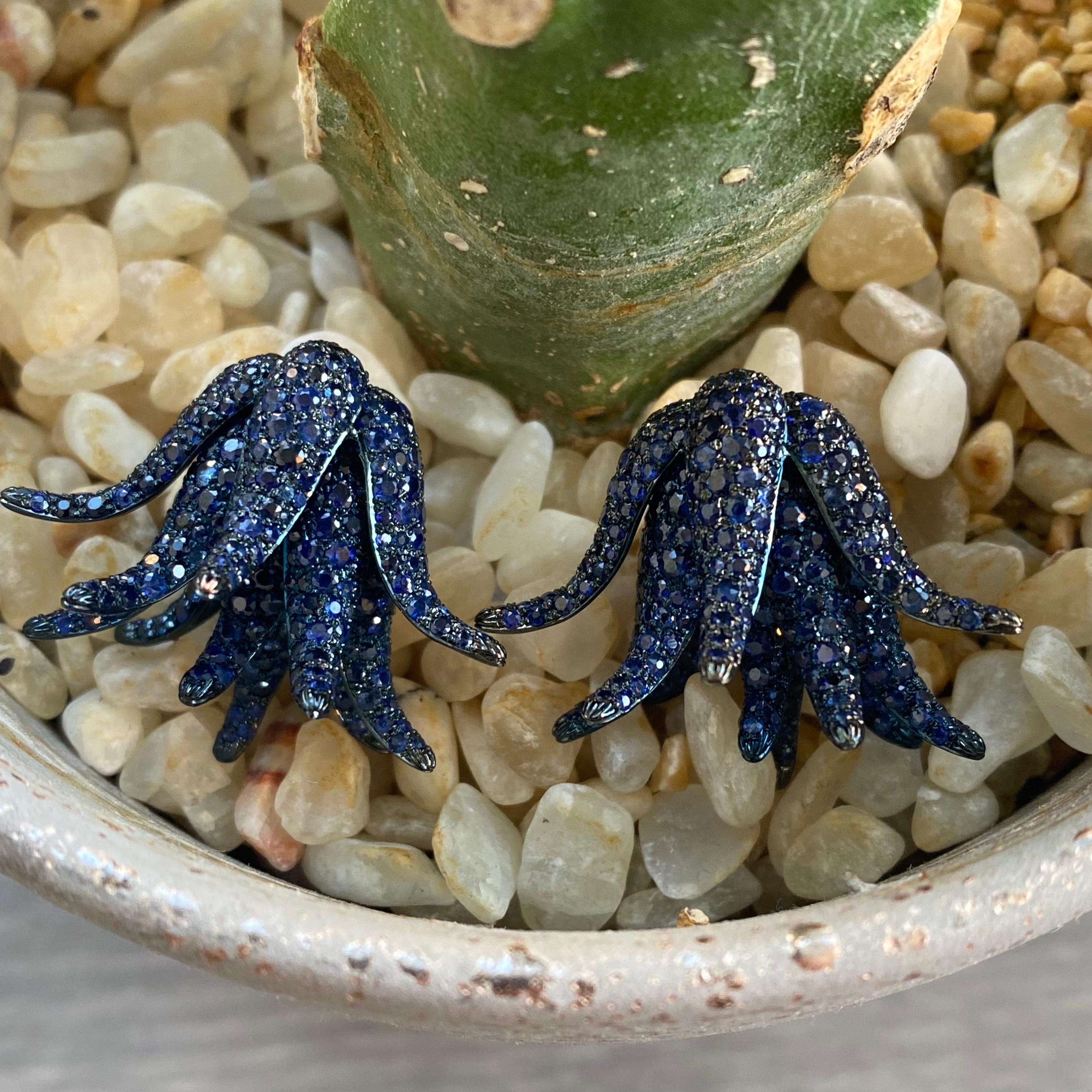 Sapphire Earrings For Sale 2