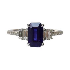 Sapphire EC Ring 1.82 CTS
