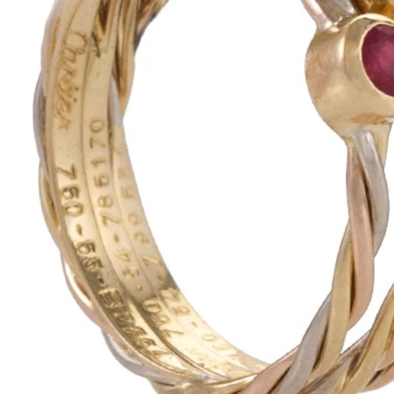 cartier twist ring