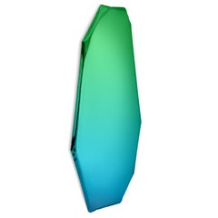 Sapphire Emerald Tafla C1 Sculptural Wall Mirror by Zieta