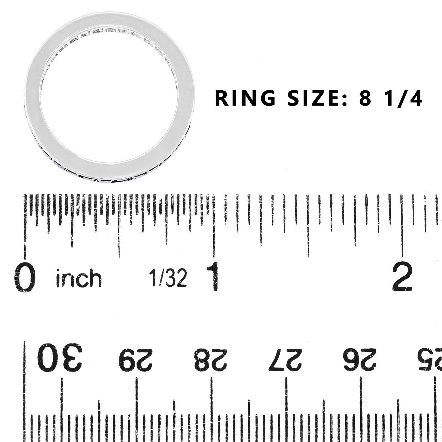 Sapphire Eternity Band im Angebot 1