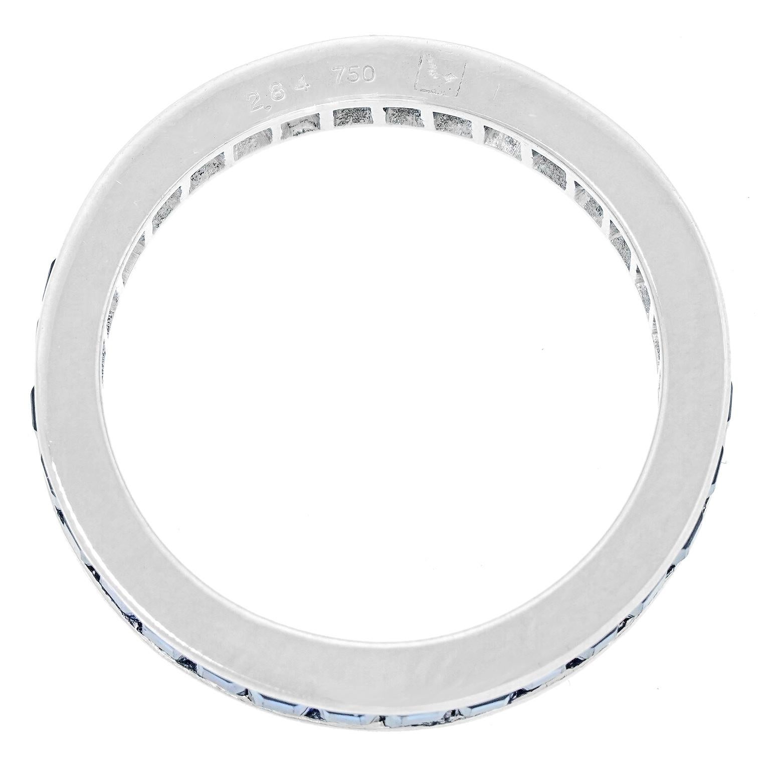 Sapphire Eternity Band im Angebot 2