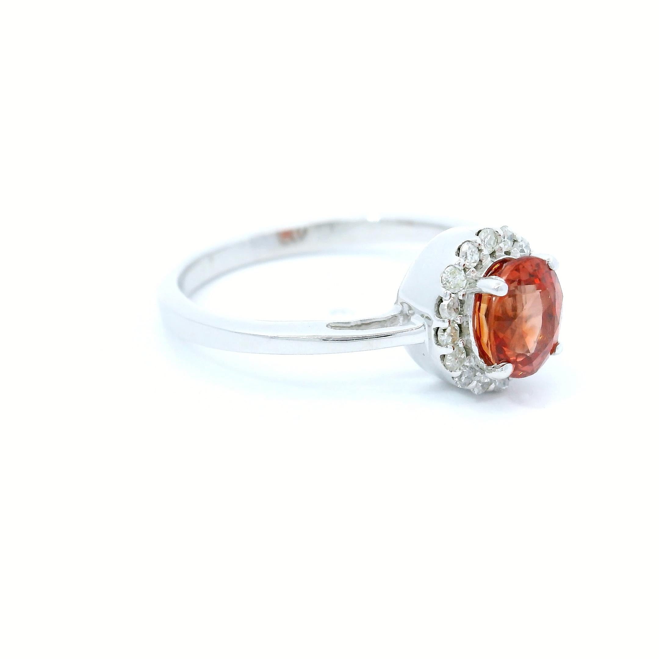 Saphir Edelstein Stein Ring im Angebot 2