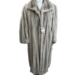 Sapphire Mink Fur Coat size 12 M