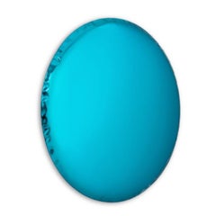 Sapphire Oko 62 Sculptural Wall Mirror by Zieta