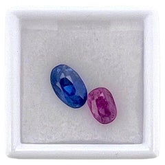 Sapphire Old Cut 5 ct total  Ceylon (Sri-Lanka) No-Heated Natural Sapphire