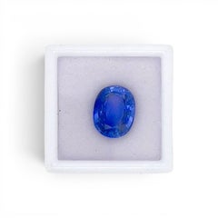 Sapphire Ovale Cushion Cut 5.67 ct  Sri Lanka (Ceylon) Heated Natural Sapphire