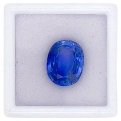Sapphire Ovale Cushion Cut 5.67 ct  Sri Lanka (Ceylon) Heated Natural Sapphire