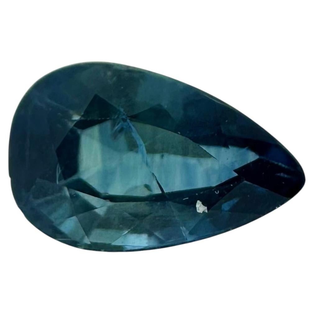 Sapphire Pear Cut 1.40ct  Heated Natural Sapphire For Sale