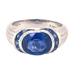 Bague en platine, circa 1990