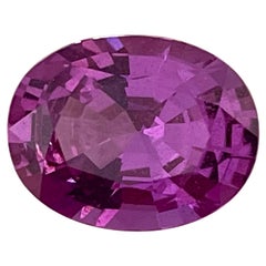 Saphir violet, 3,65 carats, chauffé, Madagascar
