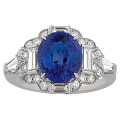 Sapphire Ring by Raymond Yard, 3.52 Carats