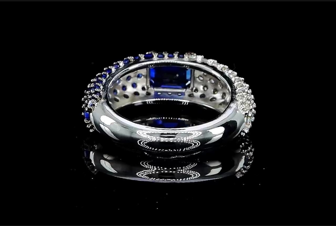 Women's or Men's Sapphire Ring For Sale
