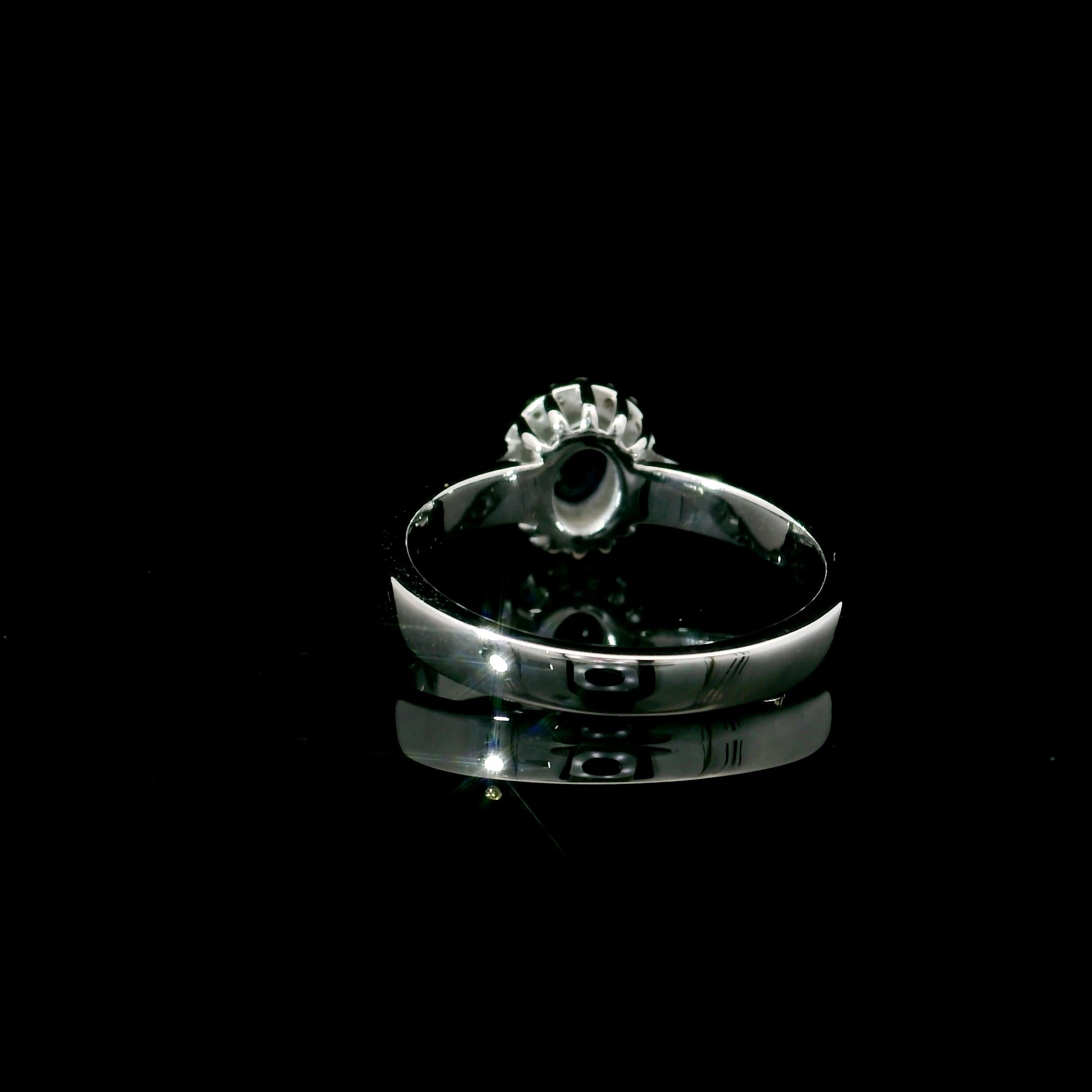 Anillo de zafiro en venta 2