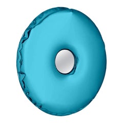 Sapphire Rondo 75 Wall Mirror by Zieta