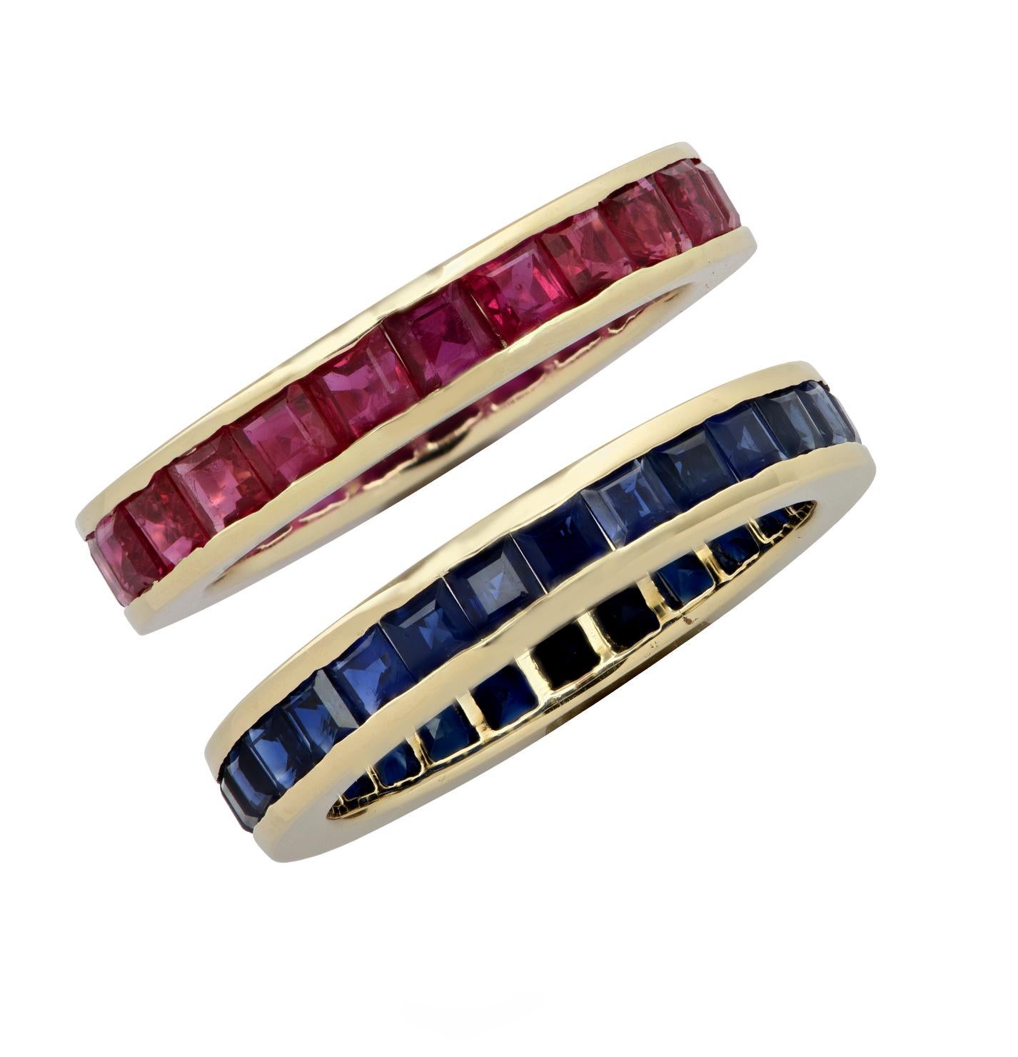 Sapphire and Ruby Band Set 1