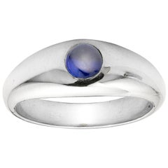 Sapphire Set Gypsy Ring
