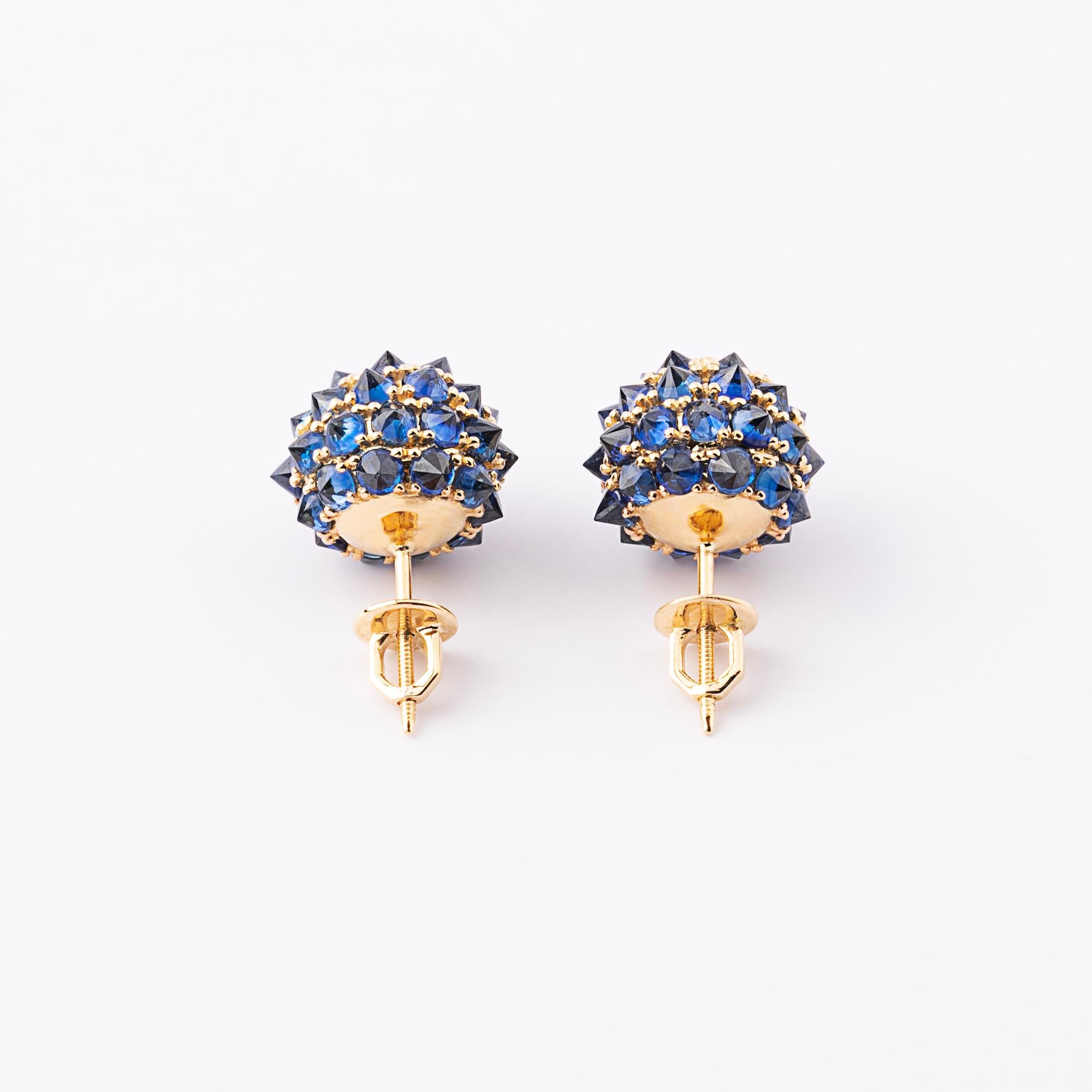 spikeball earrings