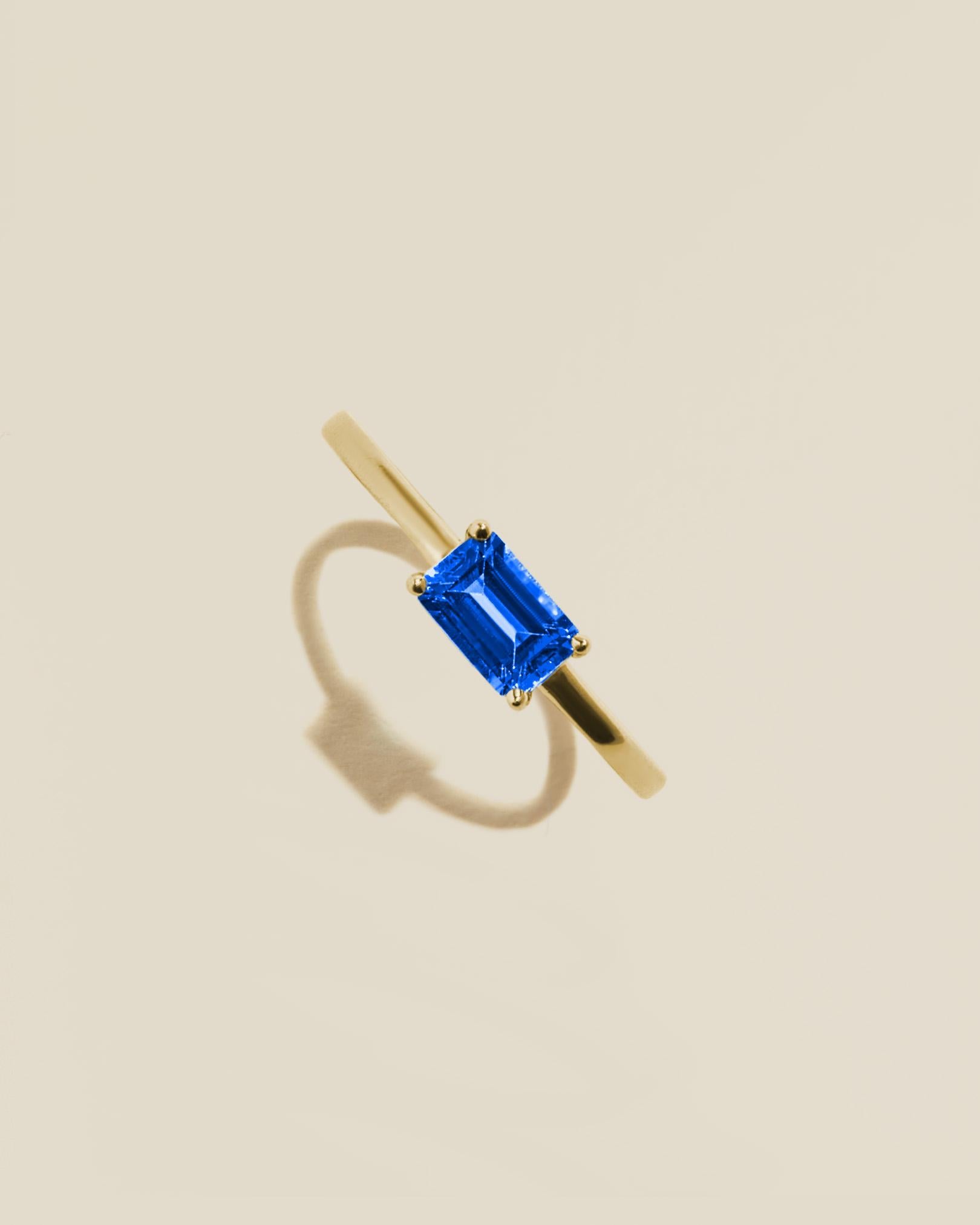 For Sale:  Sapphire Stack in Yellow Gold 2