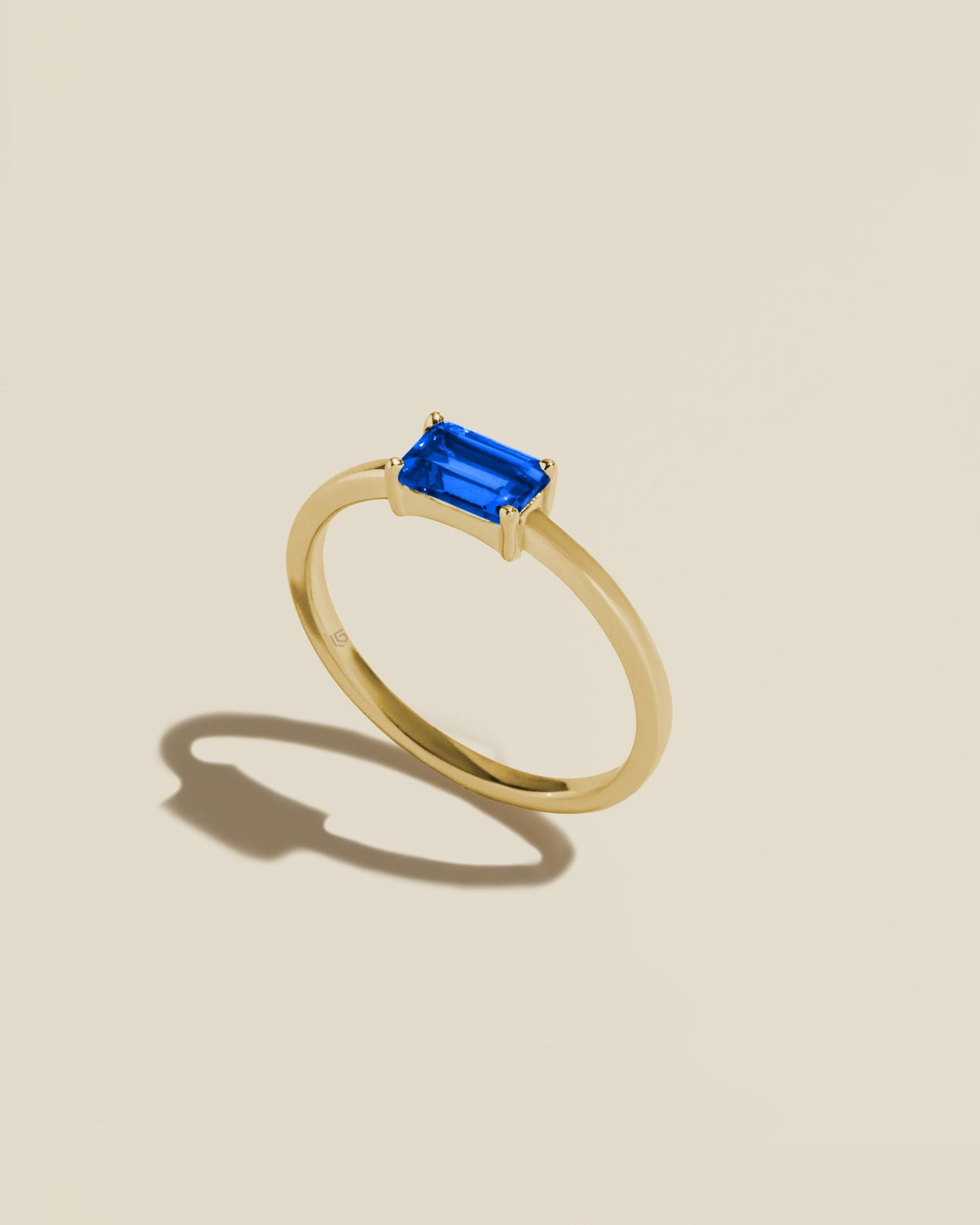 For Sale:  Sapphire Stack in Yellow Gold 3