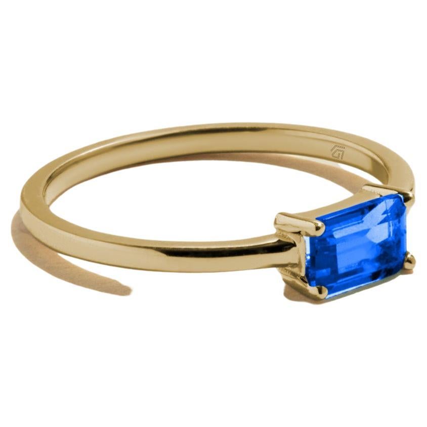For Sale:  Sapphire Stack in Yellow Gold