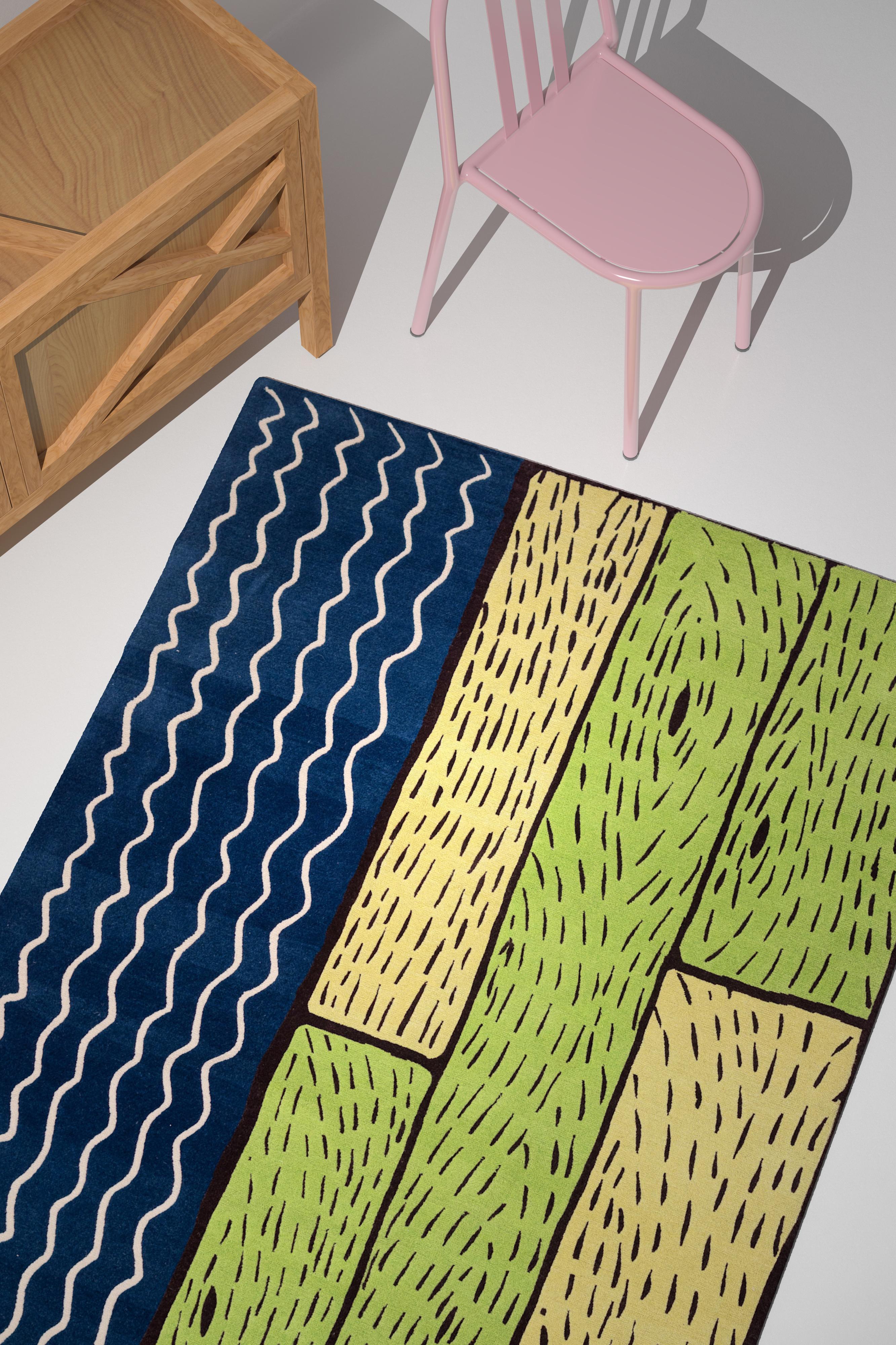 Nepalese Tappeto fatto a mano 