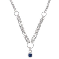 Sapphire Window Necklace by True Connexion