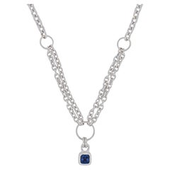 Sapphire Window Necklace by True Connexion