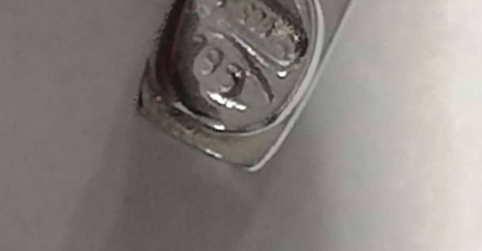 Sapphires, Diamonds, 14 Karat White Gold Tennis Necklace. For Sale 1