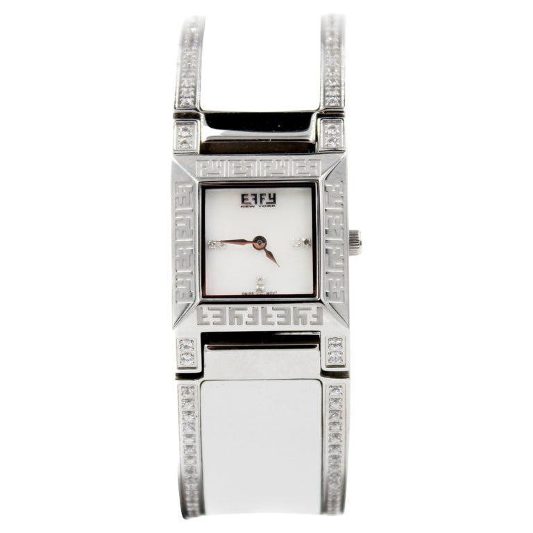 Sapphires and Diamonds Pave Dial Luxury Swiss Quartz Exotic  display picture 3