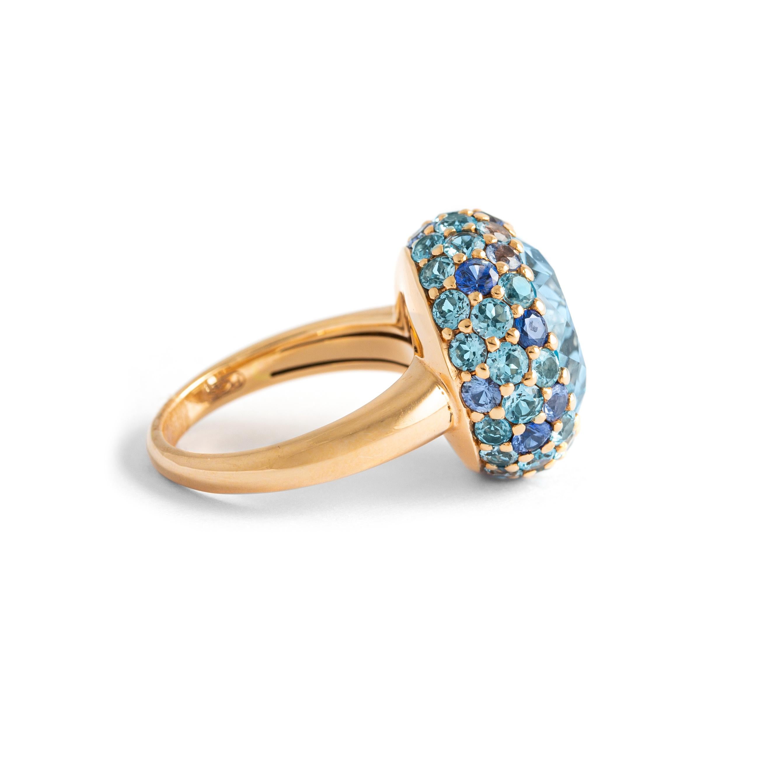 Women's or Men's Sapphires Ring For Sale