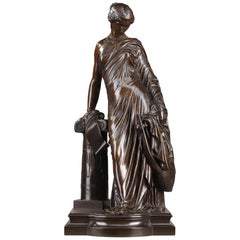 Sappho After Jean-Jacques Pradier, Cast by Victor Paillard