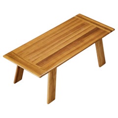 Sapporo walnut dining table by Mario Marenco for Mobil Girgi 1970s