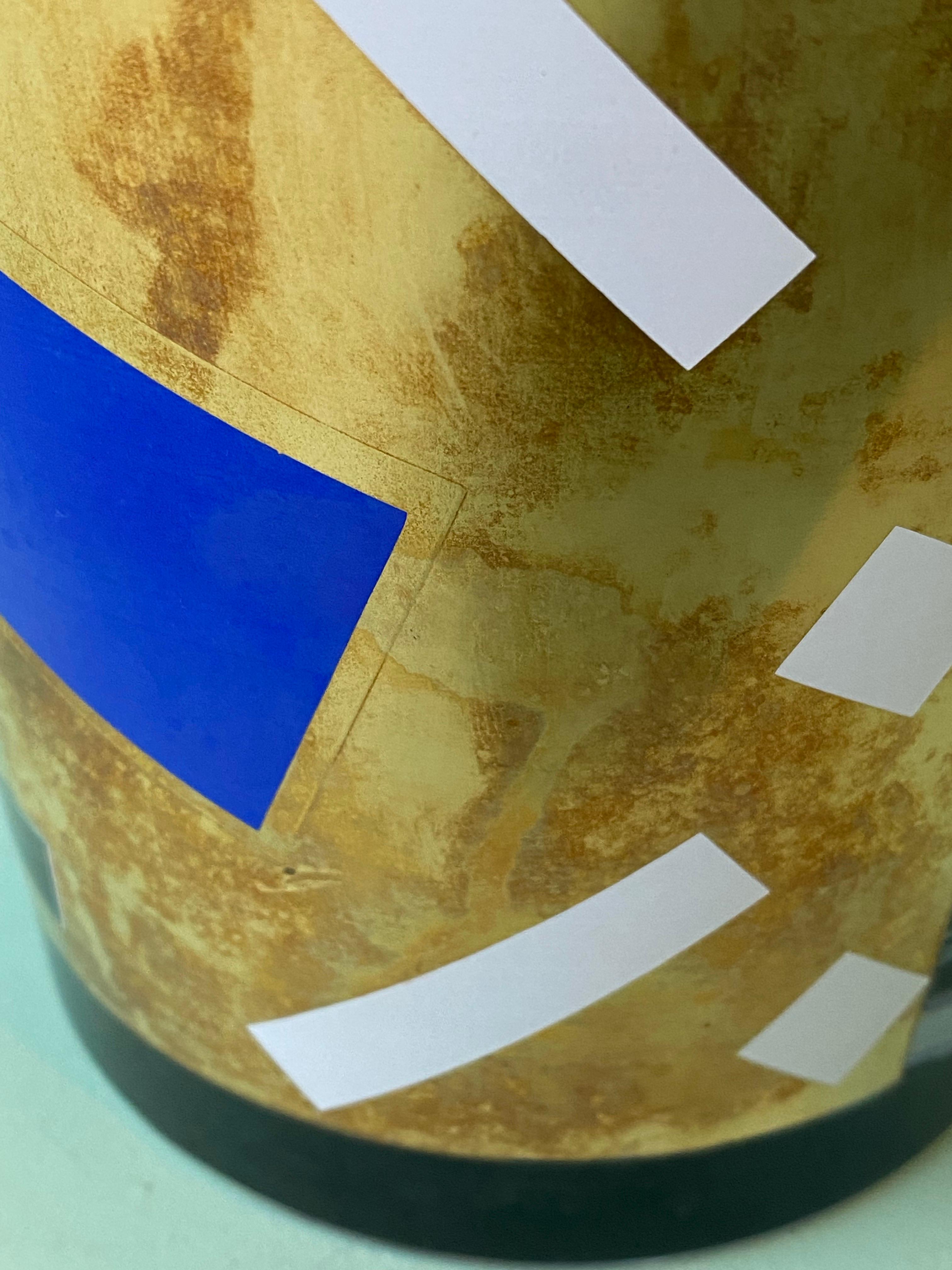 Vase Saqqarah de Nanae Umeda, imprimé par Egizia pour Sottsass Associati 1995 en vente 12